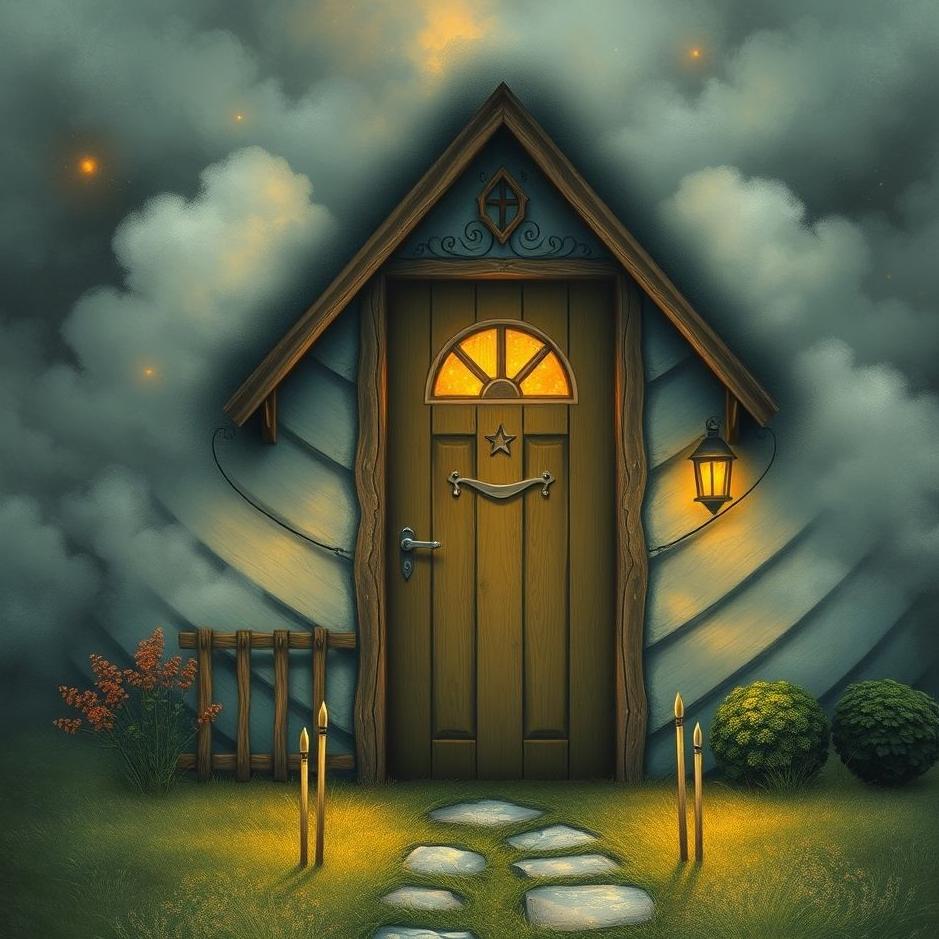 Dream : Your neighbor's door in a dream