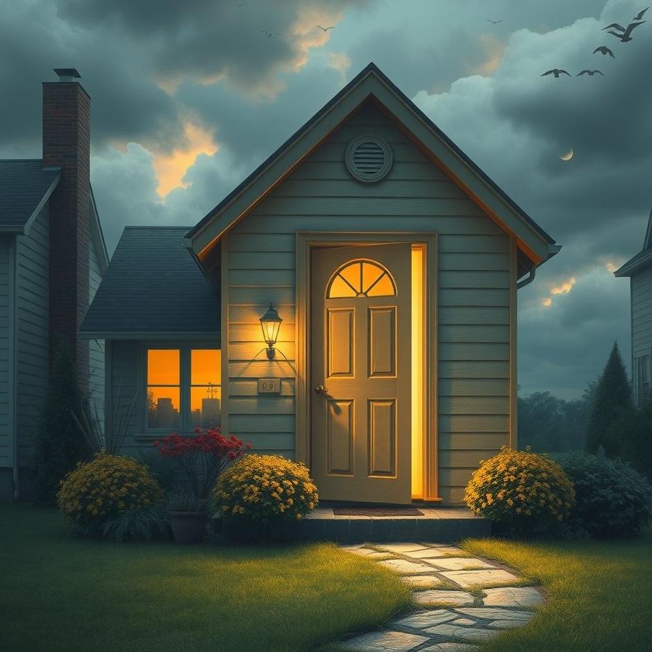 Dream : Your neighbor's door open in a dream