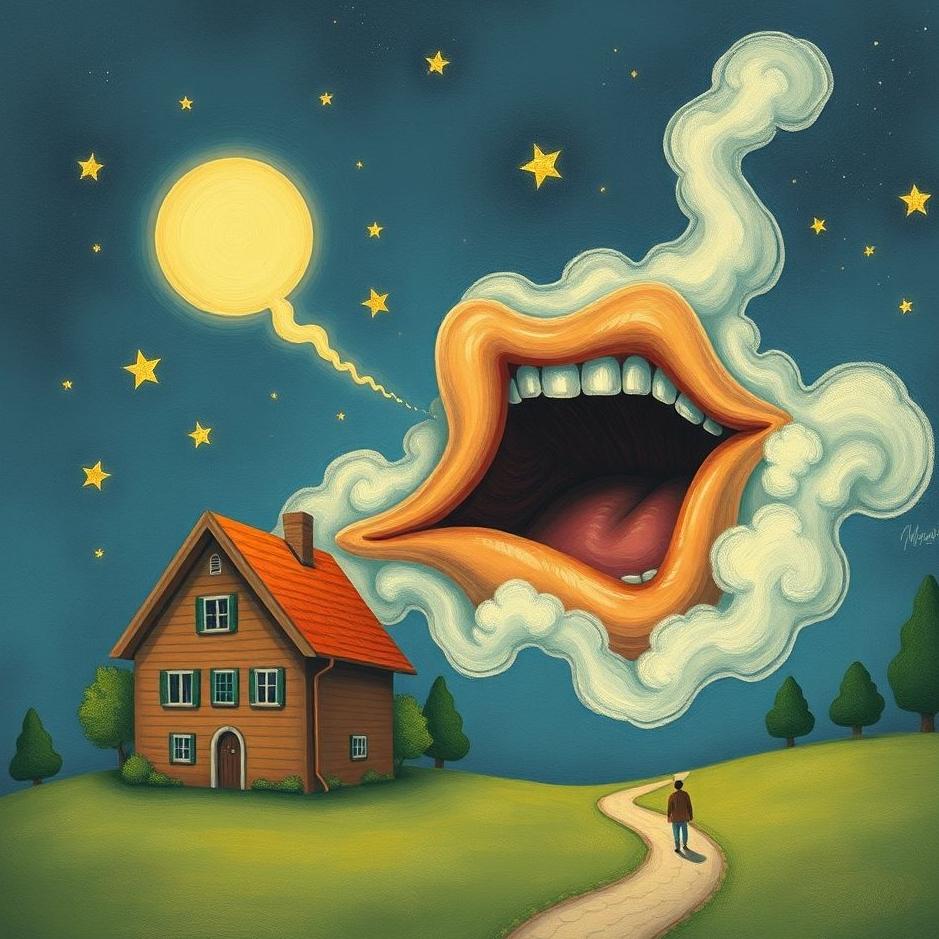 Dream : Your neighbor's tongue in a dream