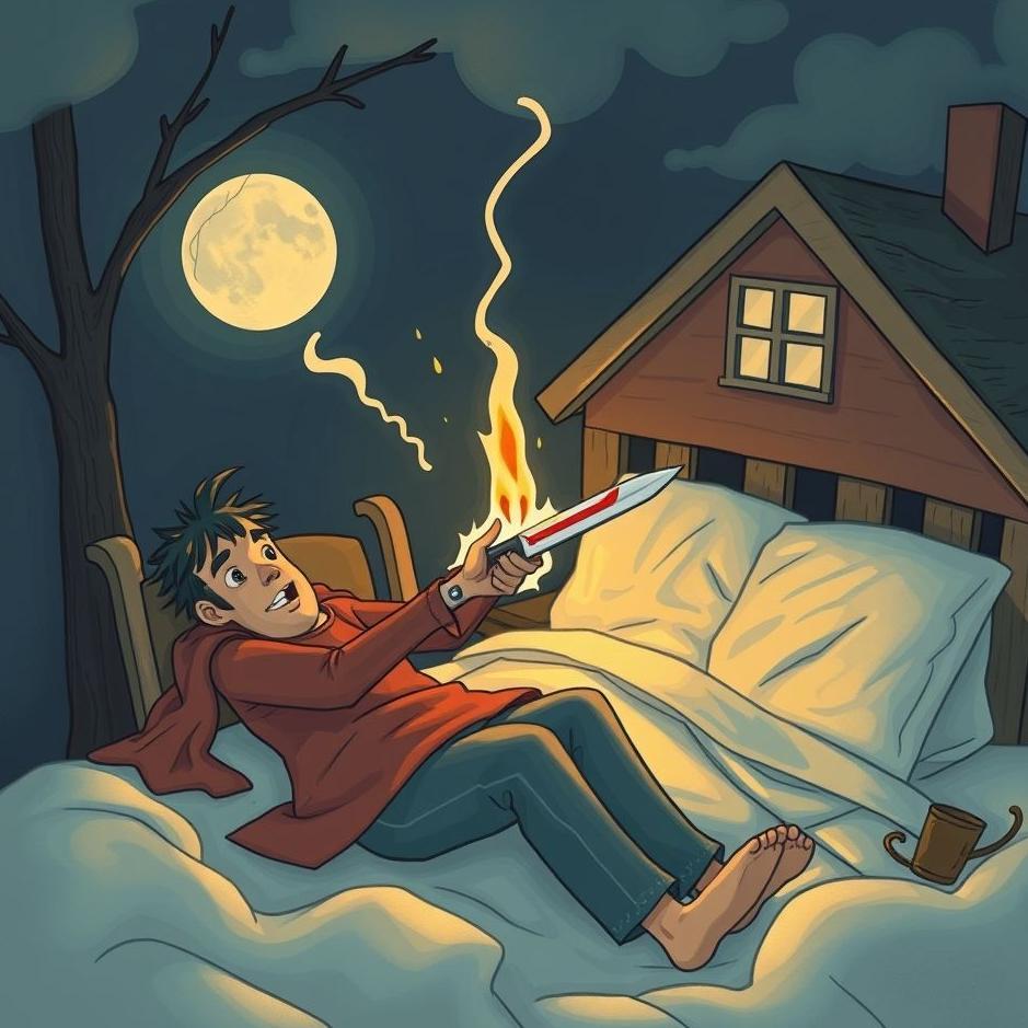 Dream : Your neighbor being stabbed in a dream