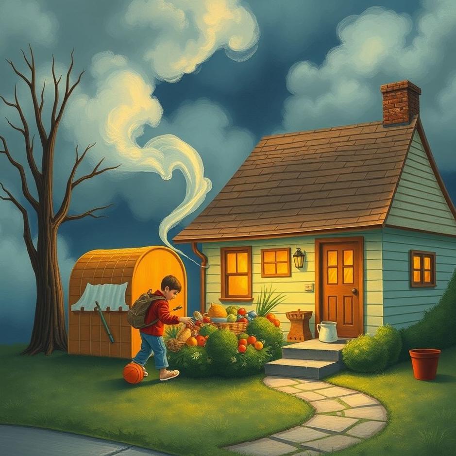 Dream : Your neighbor bring food in your dream