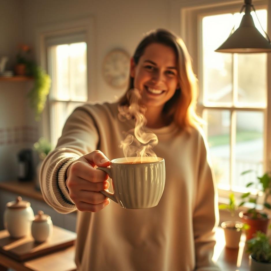 Dream : Your neighbor bringing coffee in your dream