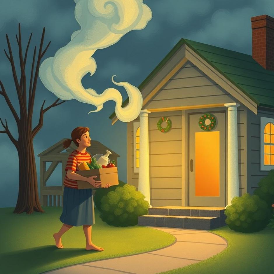 Dream : Your neighbor bringing food to your home in a dream