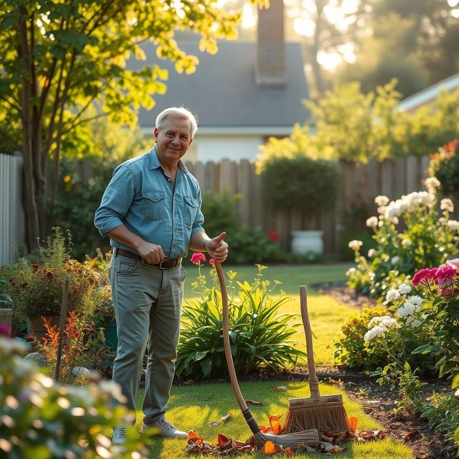 Dream : Your neighbor cleaning in a dream