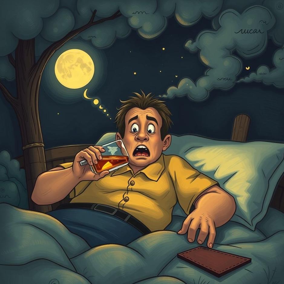 Dream : Your neighbor drunk in a dream