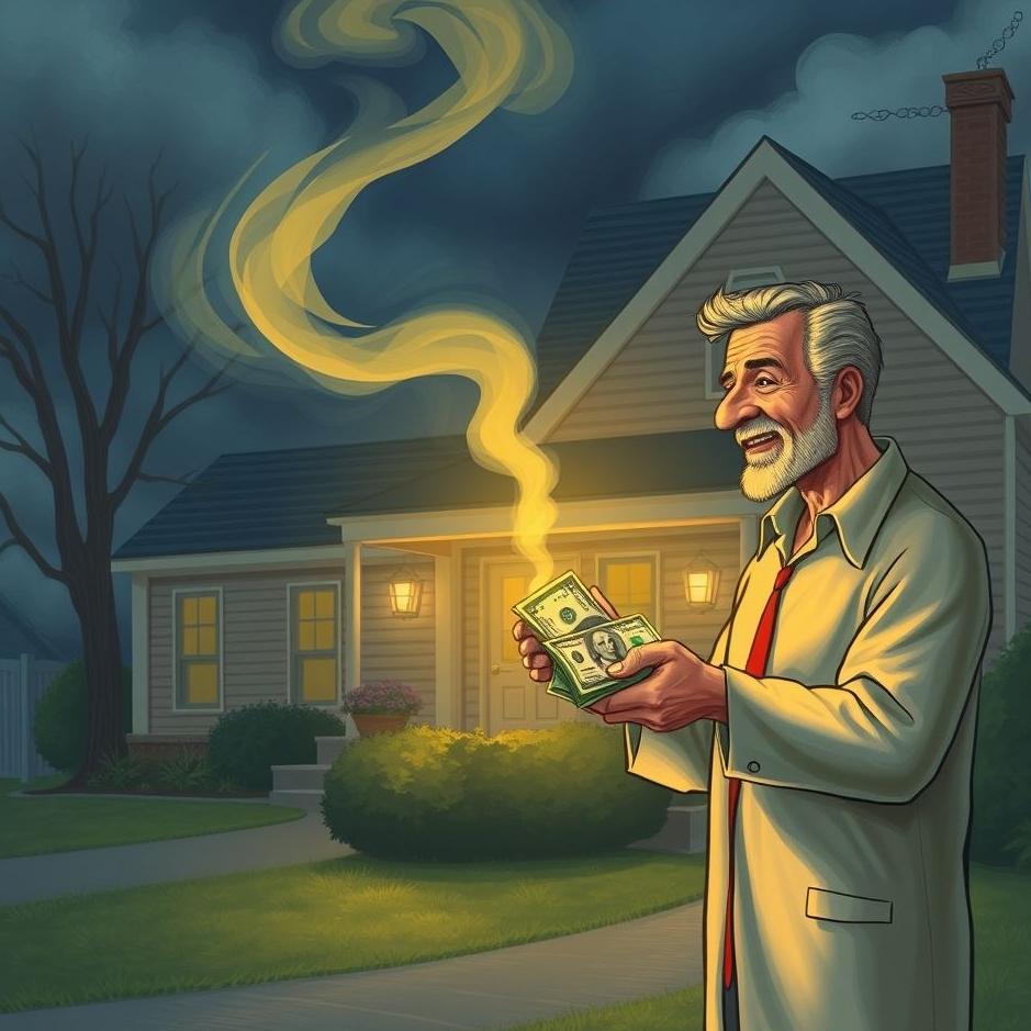 Dream : Your neighbor giving me money in your dream