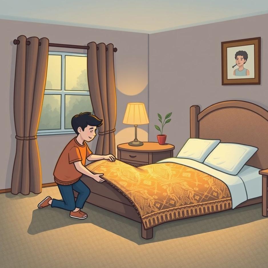 Dream : Your neighbor giving you a carpet in your dream