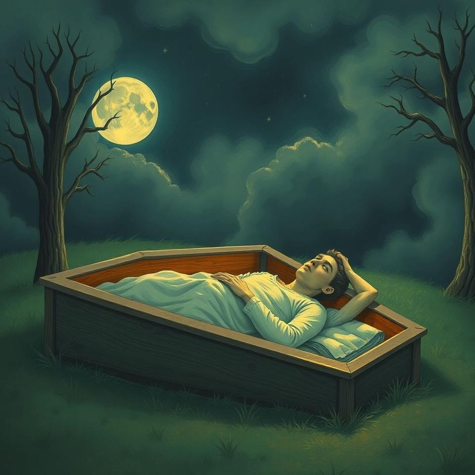 Dream : Your neighbor in a coffin in a dream