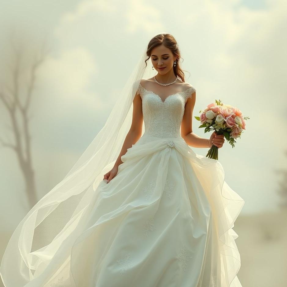 Dream : Your neighbor in a wedding dress in a dream