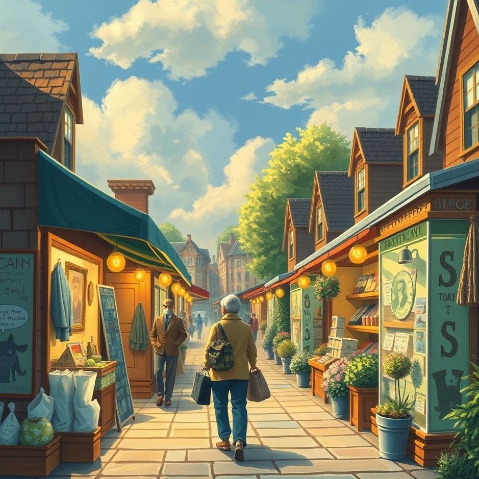 Dream : Your neighbor shopping in a dream