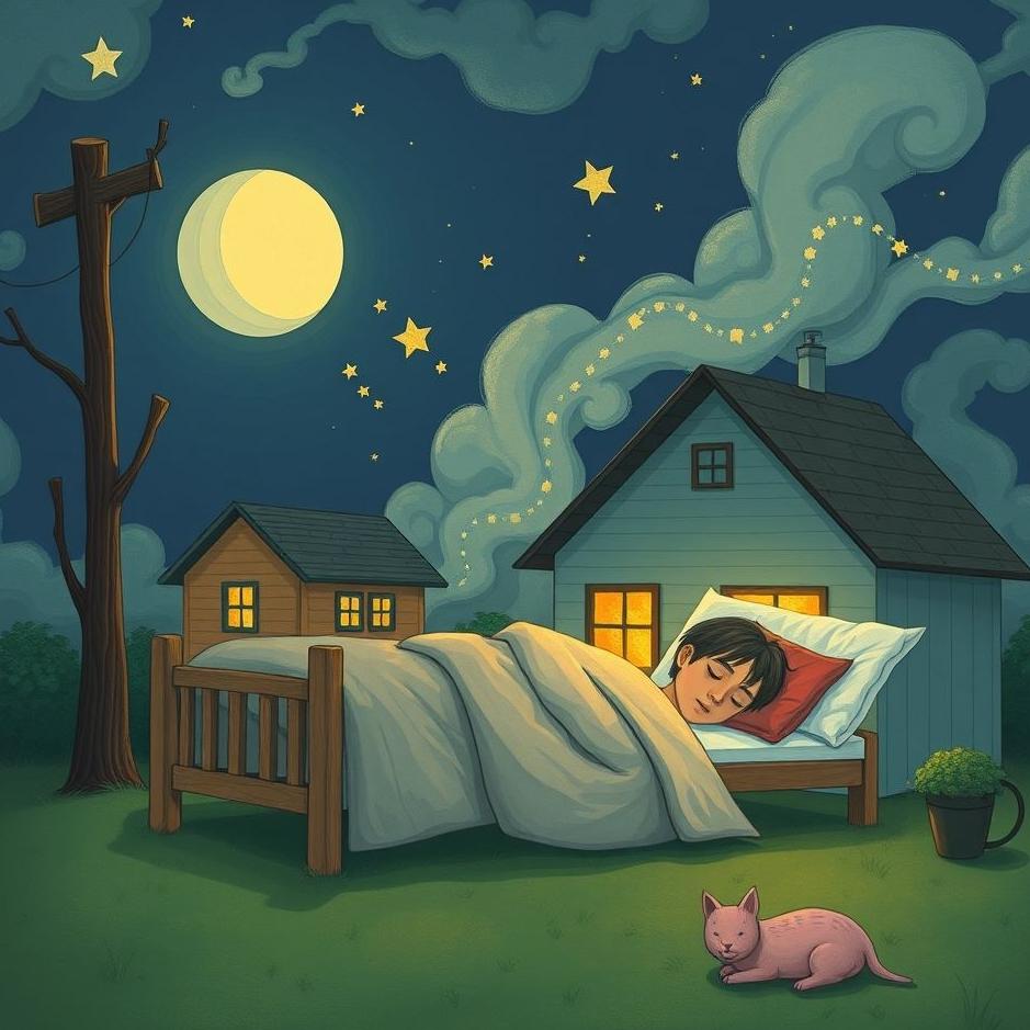 Dream : Your neighbor sleeping in a dream