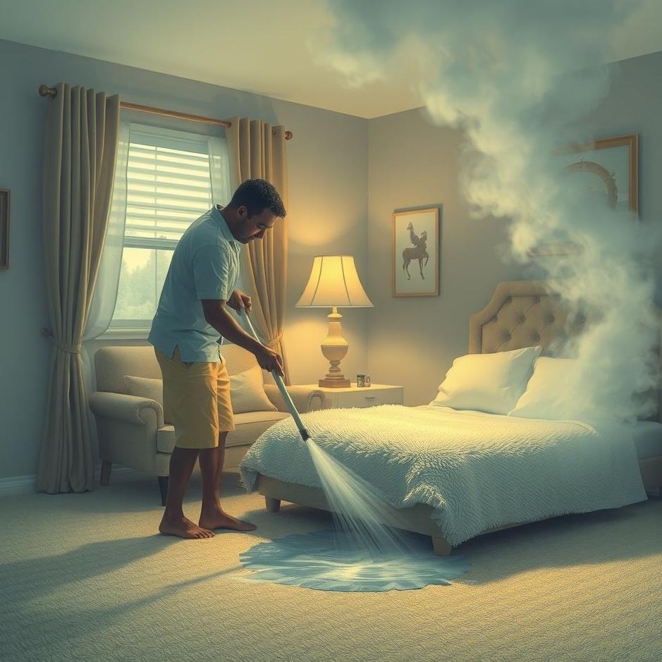 Dream : Your neighbor washing the carpet in your dream