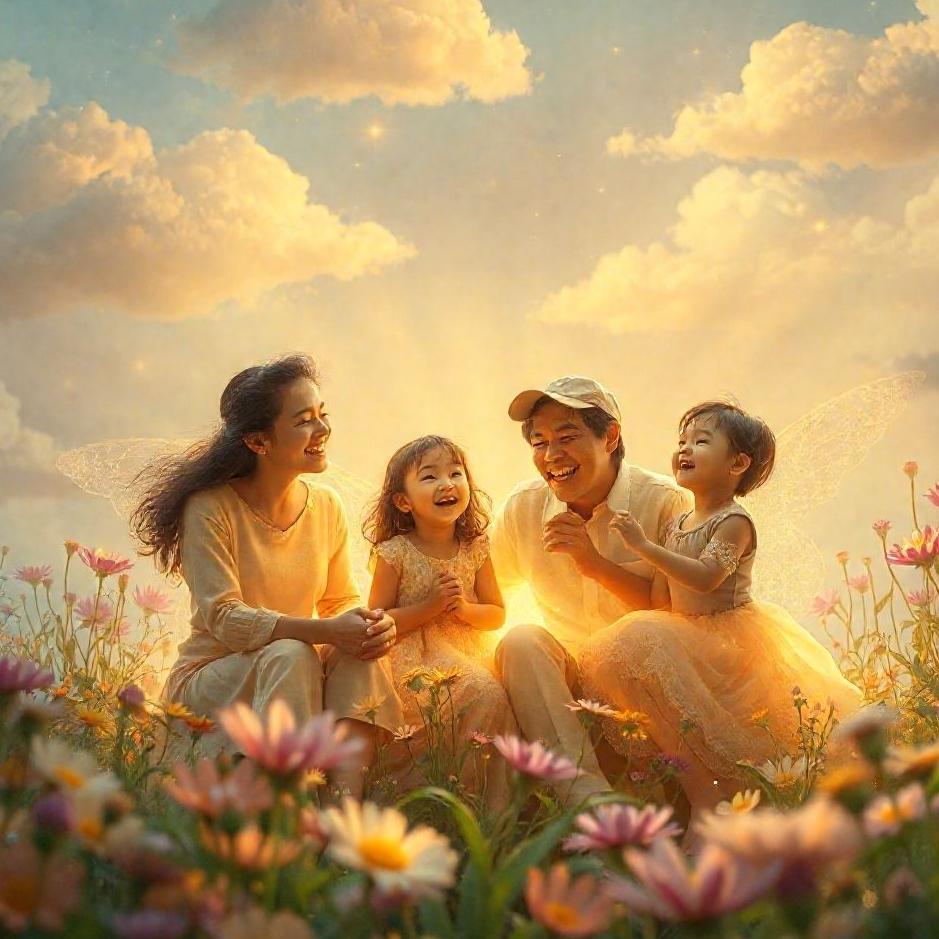 Dream : Your old friend's family in a dream