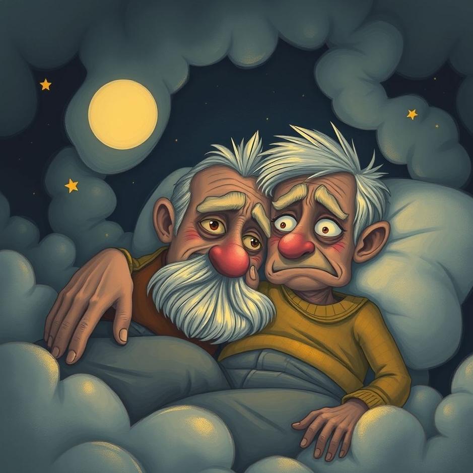 Dream : Your old friend unhappy in your dream