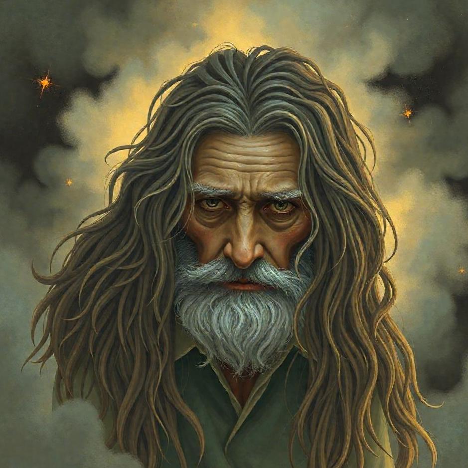 Dream : Your old friend with long hair in your dream