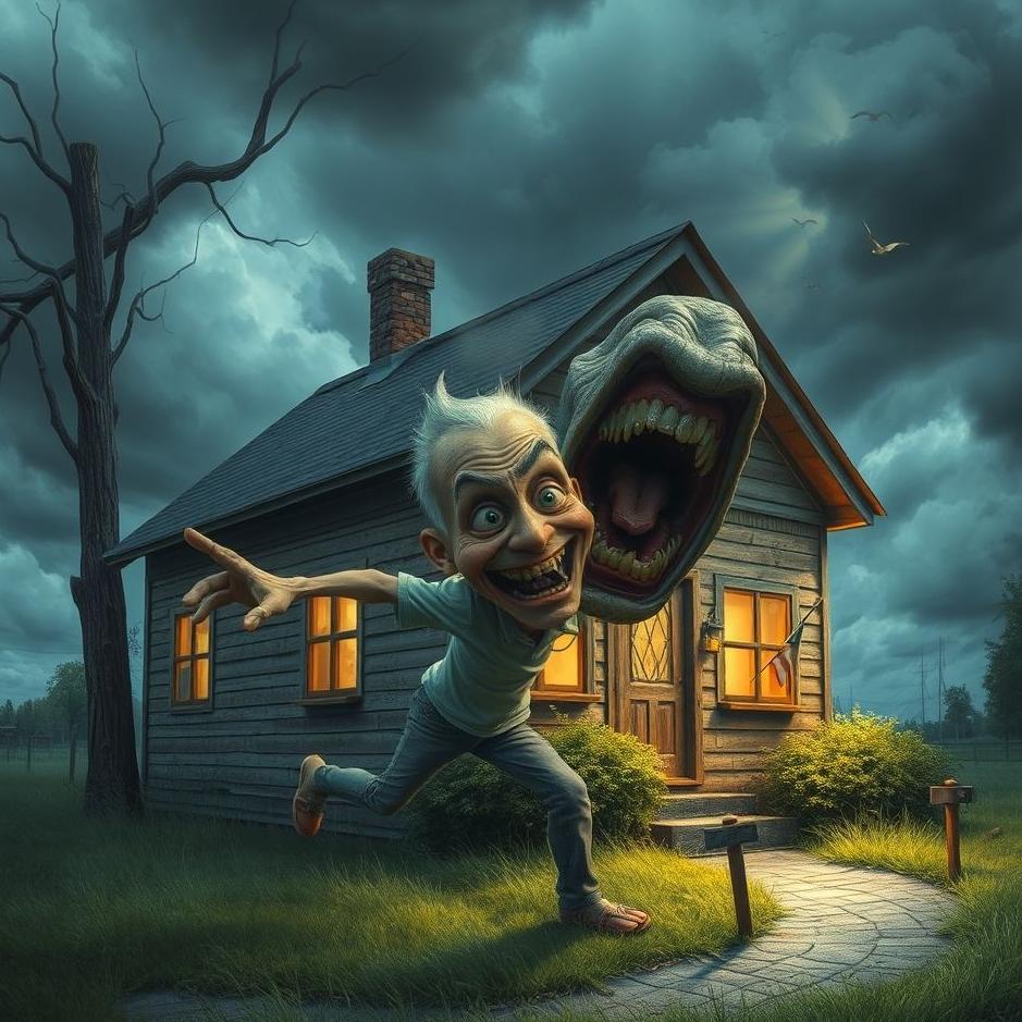 Dream Dictionary : Your old neighbor going crazy in your dream