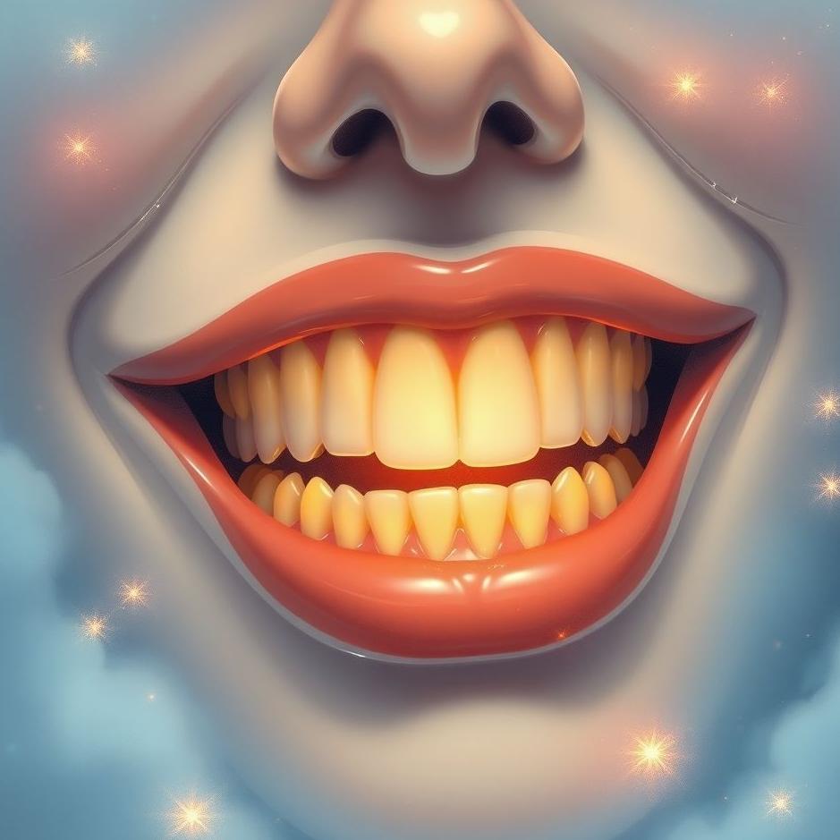 Dream : Your own beautiful teeth in a dream
