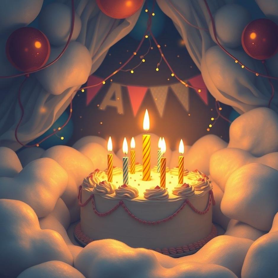 Dream : Your own birthday being celebrated in a dream