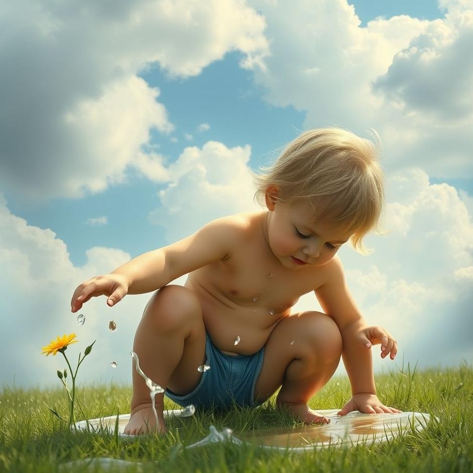 Dream : Your own child peeing in a dream