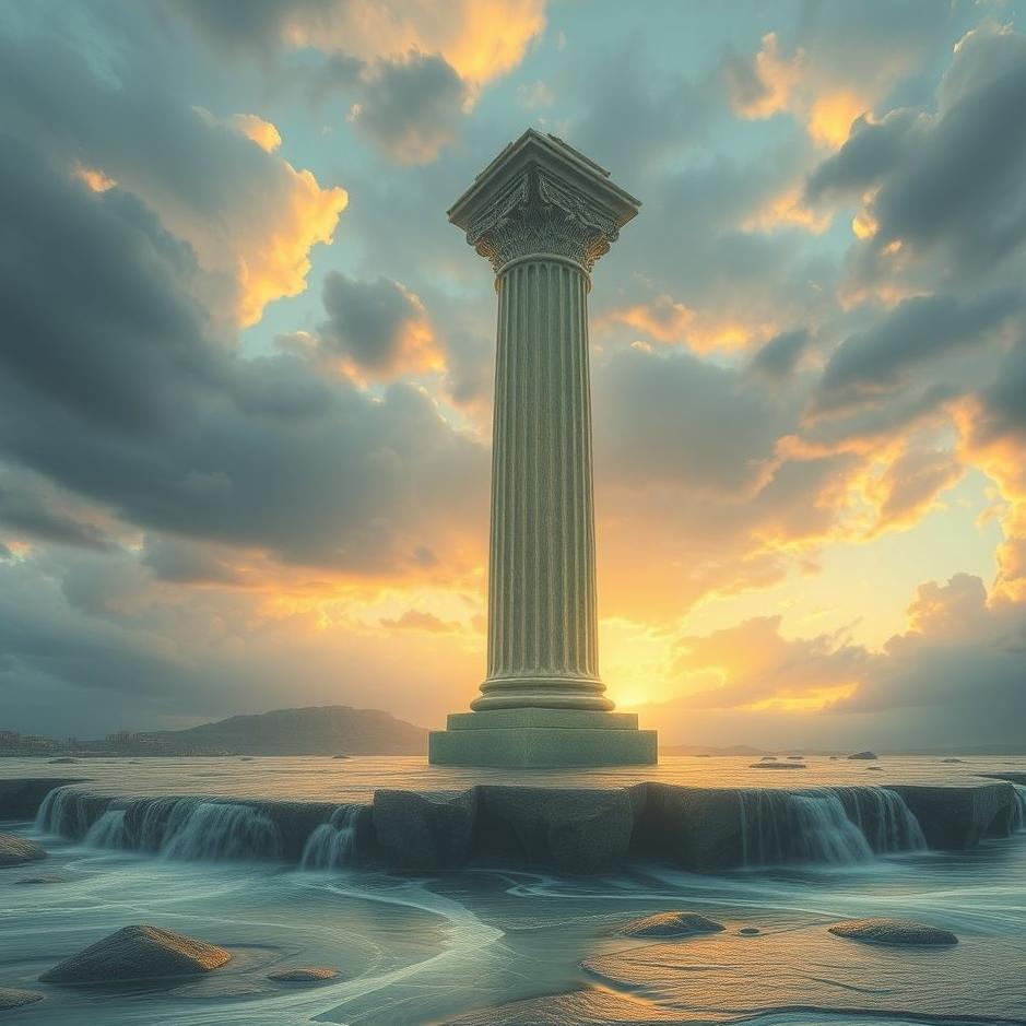 Dream : Your own column flowing in a dream