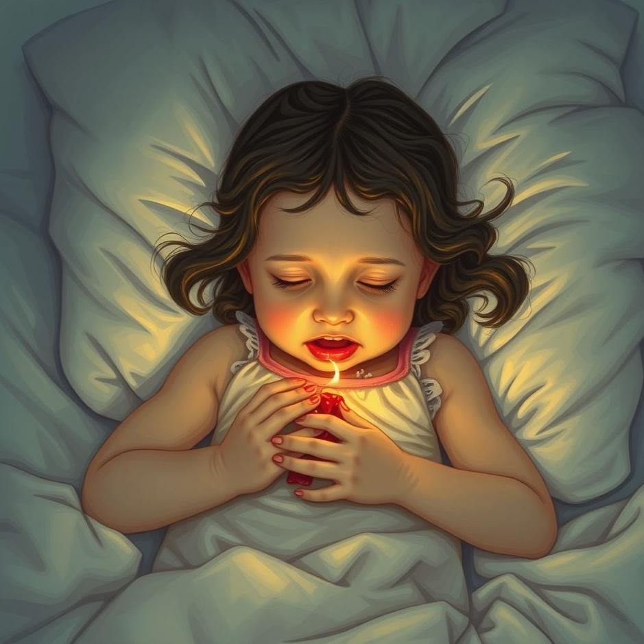 Dream : Your own daughter vomiting in a dream