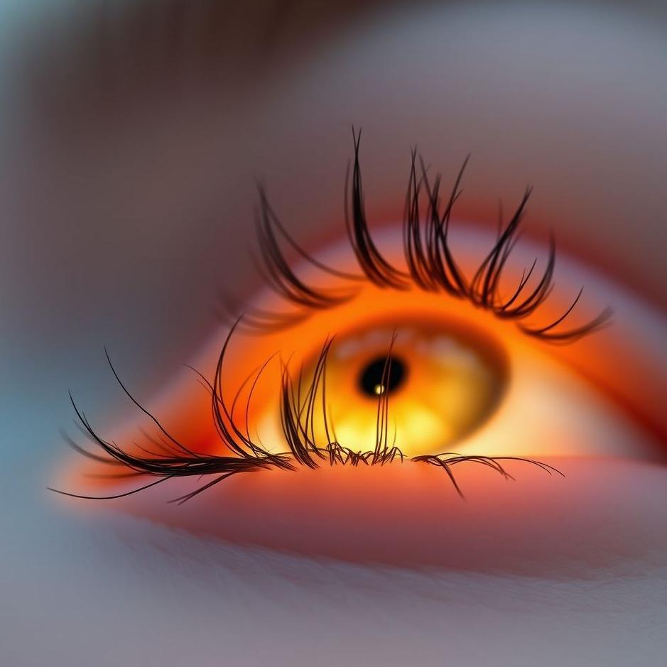 Dream : Your own eyelashes growing in a dream