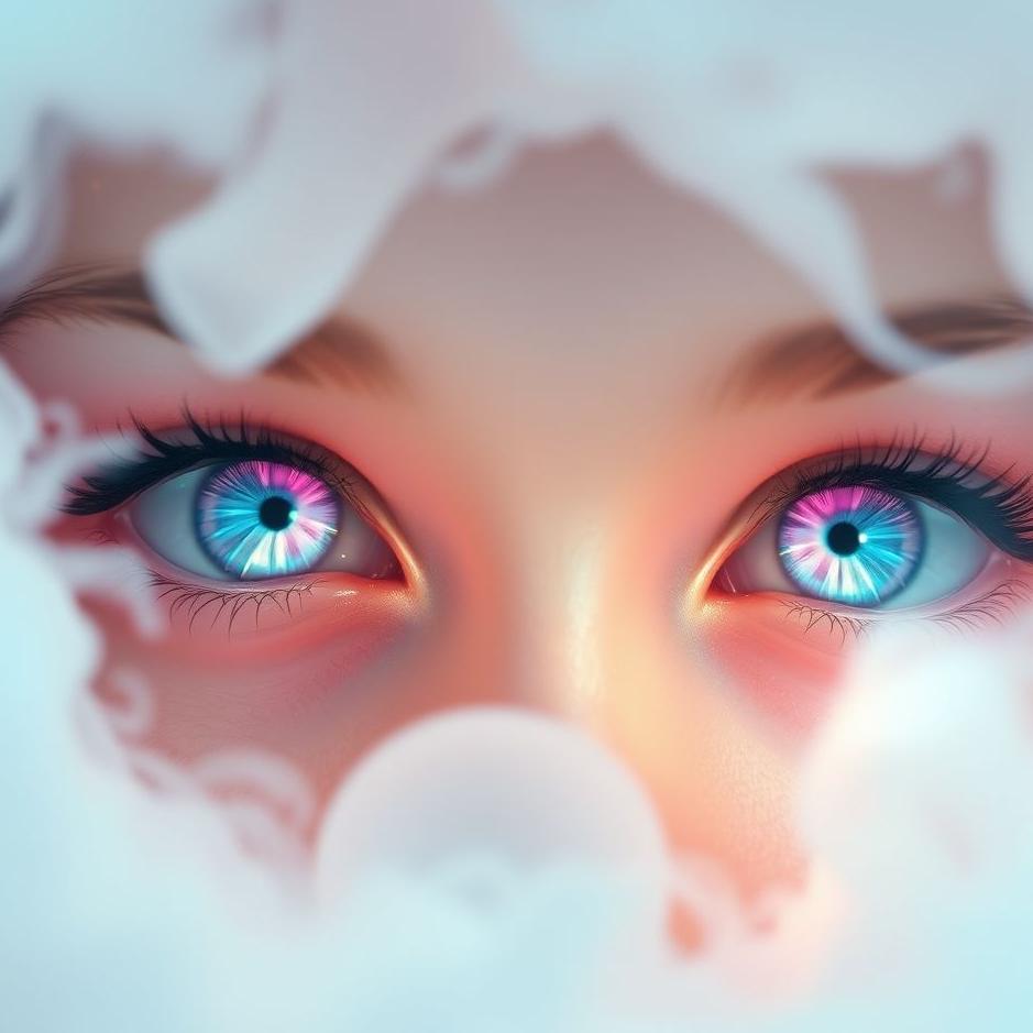 Dream : Your own eyes beautiful in a dream