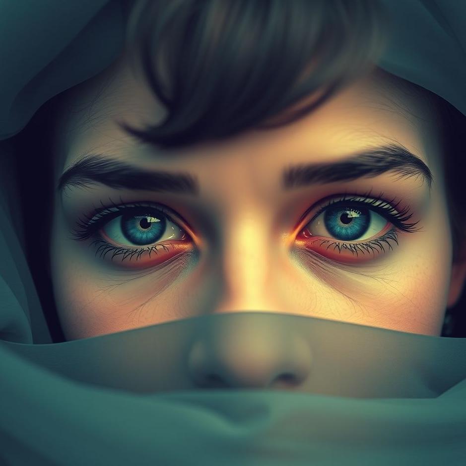 Dream : Your own eyes colored in a dream