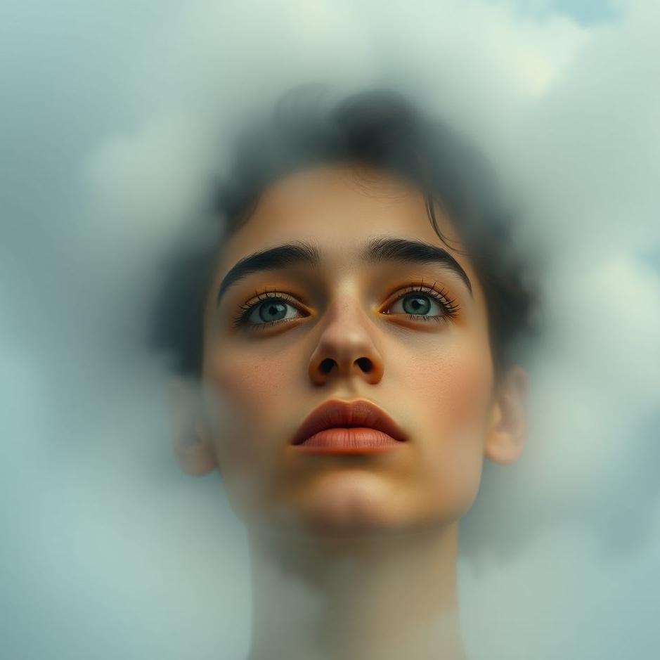 Dream : Your own face crooked in a dream