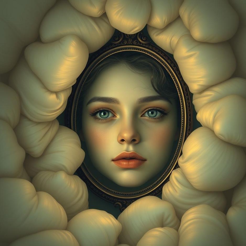 Dream : Your own face in a mirror in a dream