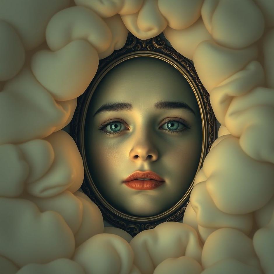 Dream Dictionary : Your own face in the mirror in the dream