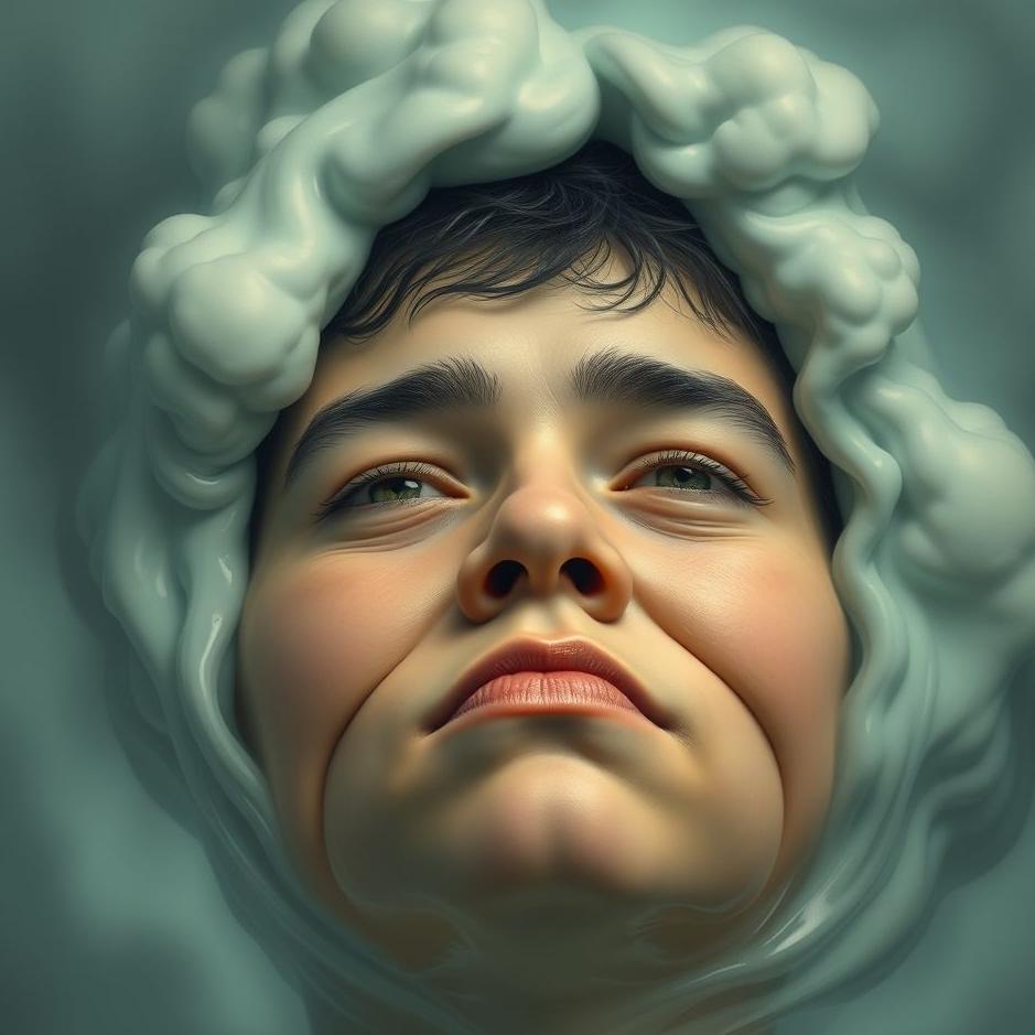 Dream : Your own face swollen in a dream