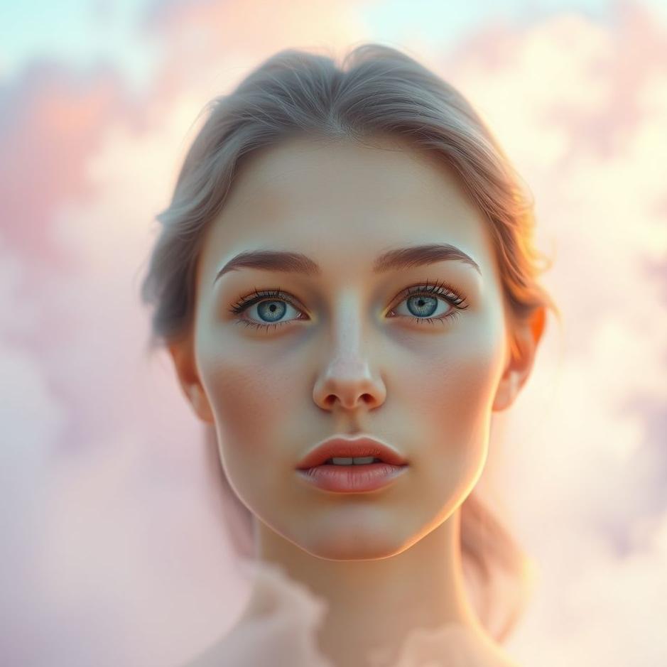 Dream : Your own face very beautiful in a dream