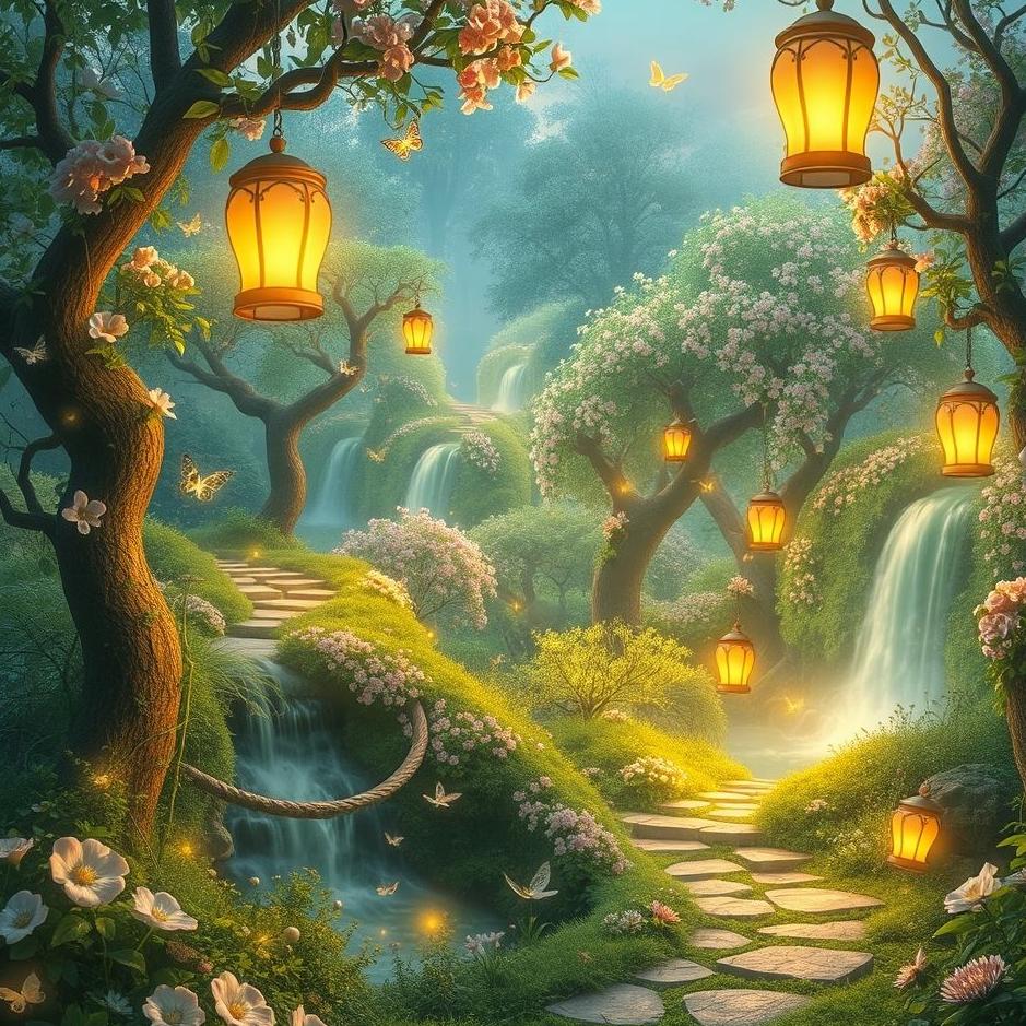 Dream : Your own garden in a dream