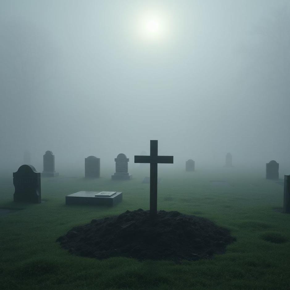 Dream : Your own grave in a cemetery in a dream