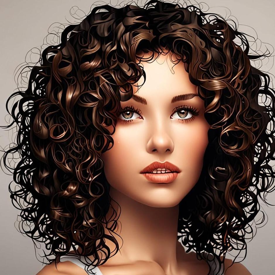 Dream : Your own hair curly in a dream