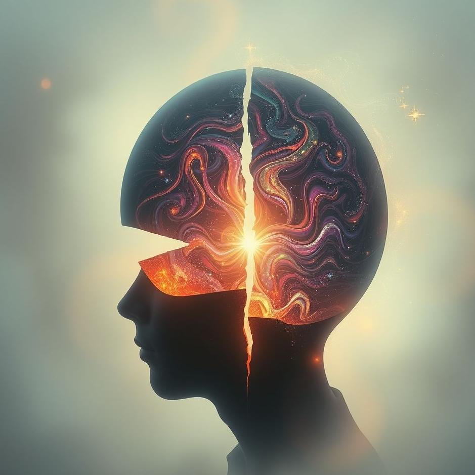 Dream : Your own head split in a dream