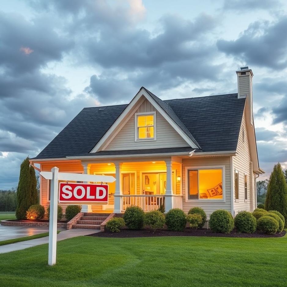 Dream : Your own house being sold in a dream