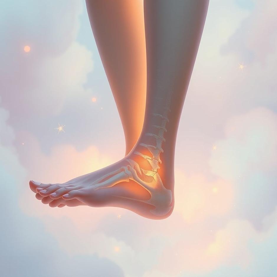 Dream : Your own leg open in a dream