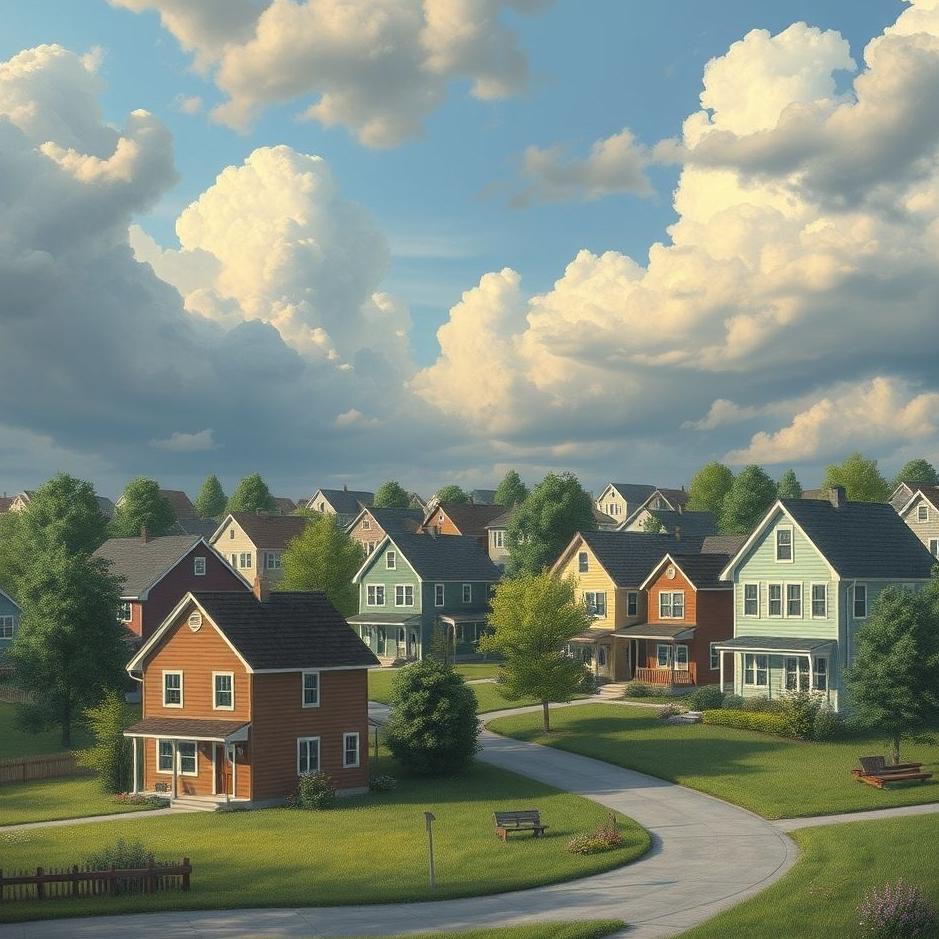 Dream : Your own neighborhood in a dream