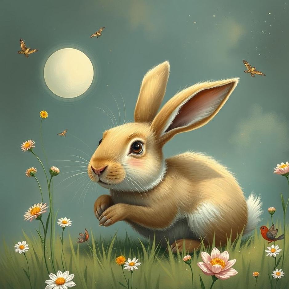 Dream : Your own rabbit in a dream