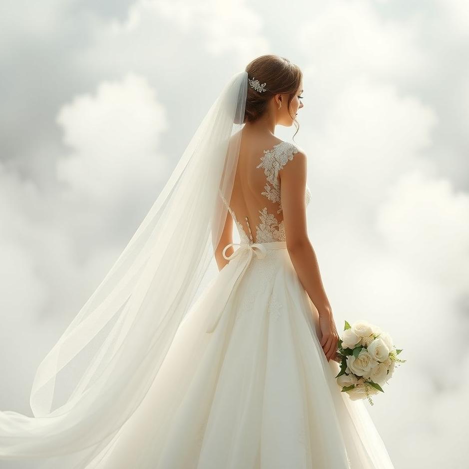 Dream : Your photo in a wedding dress in a dream