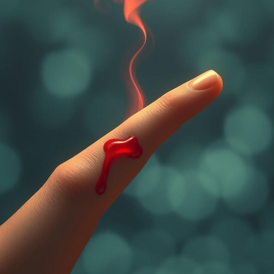 Dream : Your pinky finger bleeding in a dream
