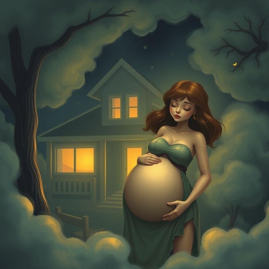 Dream : Your pregnant neighbor in a dream