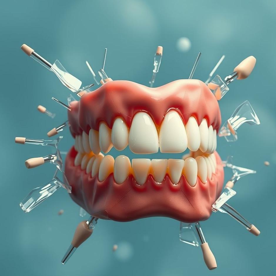 Dream : Your prosthetic teeth breaking in a dream