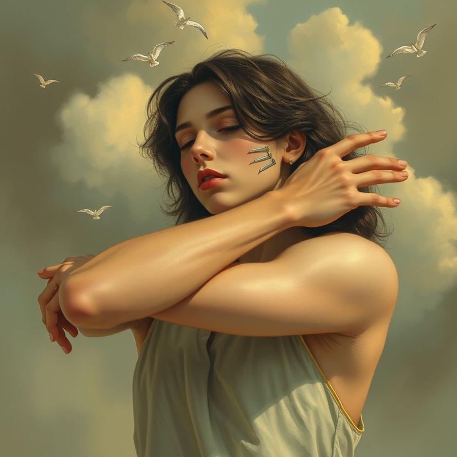 Dream : Your right arm pierced in a dream