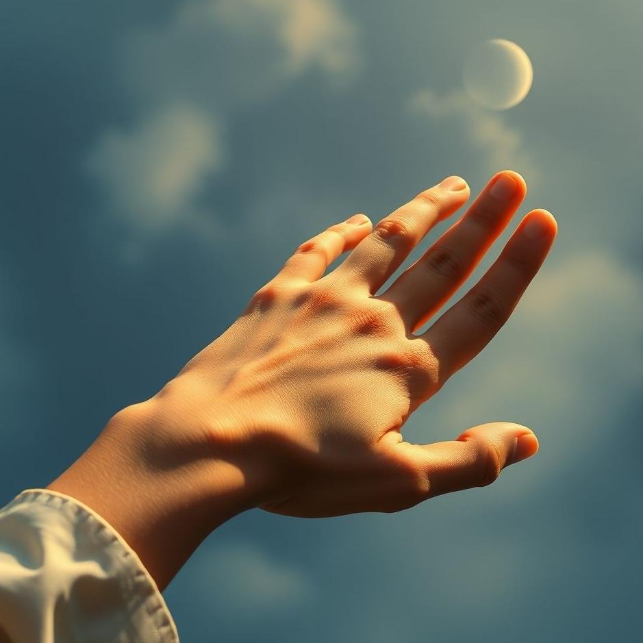 Dream : Your right hand itching in a dream