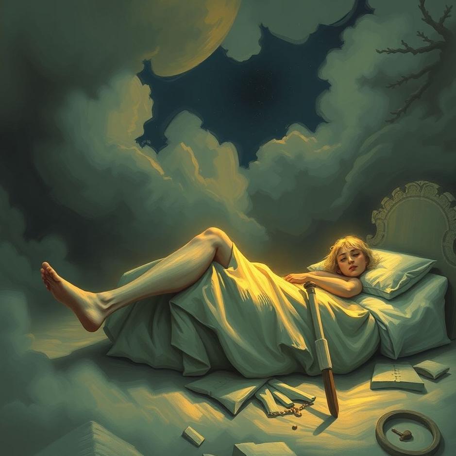 Dream : Your right leg broken in a dream