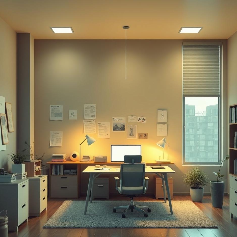 Dream : Your room at work in a dream