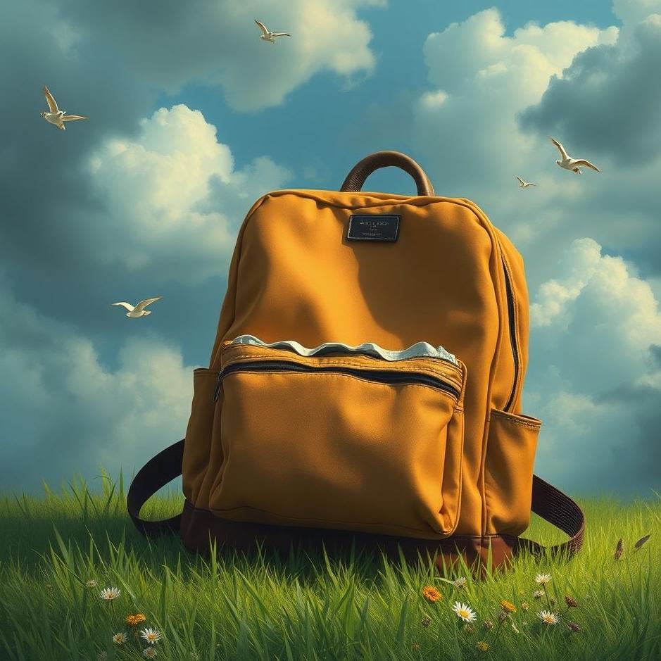 Dream : Your school bag torn in a dream